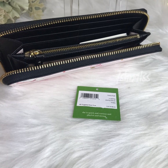 KATE SPADE DASHING BEAUTY LINDSEY WALLET - Picture 7 of 8